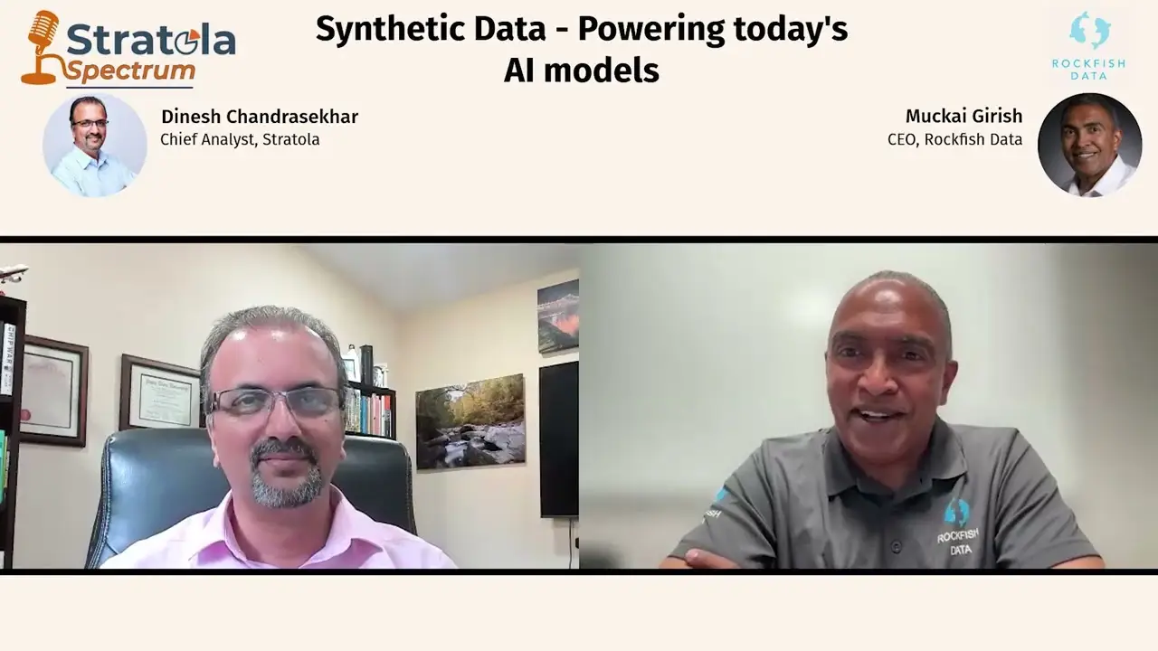 Synthetic Data - Powering today's AI models - Muckai Girish Rockfish Data