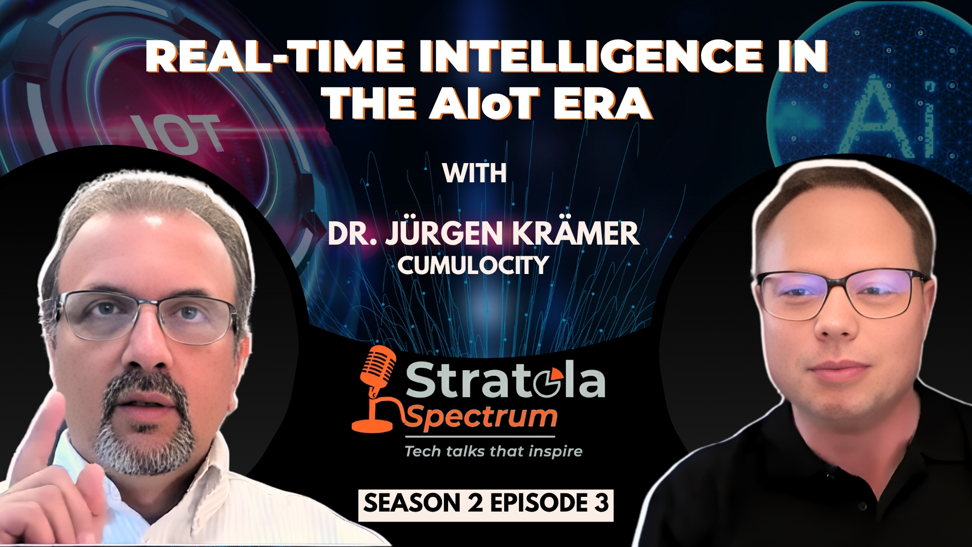 Real-Time Intelligence in the AIoT Era - Dr. Jürgen Krämer, Cumulocity